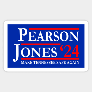 Pearson Jones 2024 Make Tennessee Safe Again Sticker